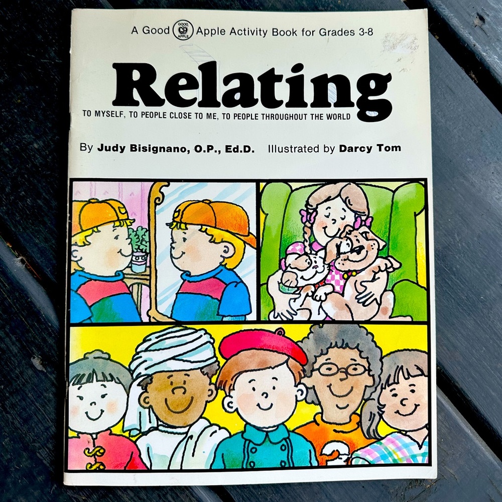 Relating- to myself, to people close to me, to people throughout the world BOOK!